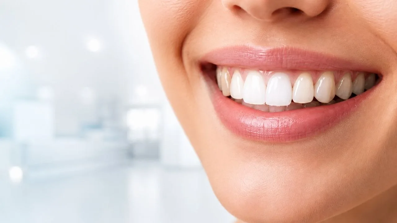 Sonrisa tras un blanqueamiento dental en Clínica Dental Aranda, Córdoba