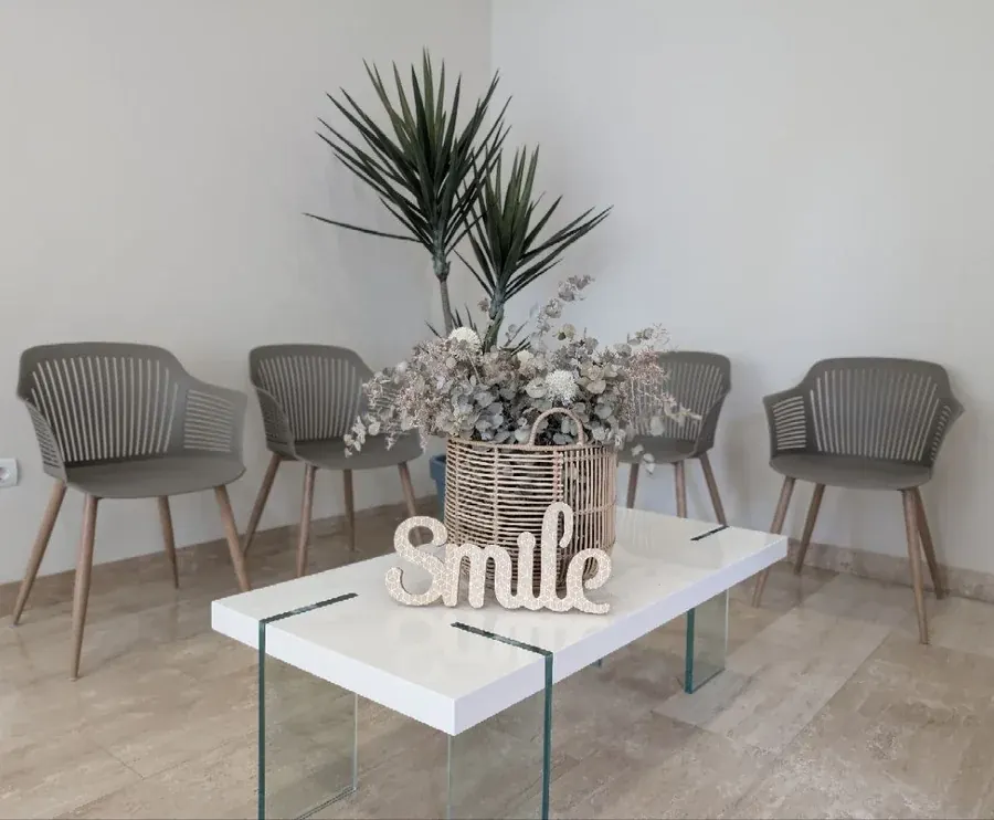 Sala de espera de la Clínica Dental Aranda en Córdoba